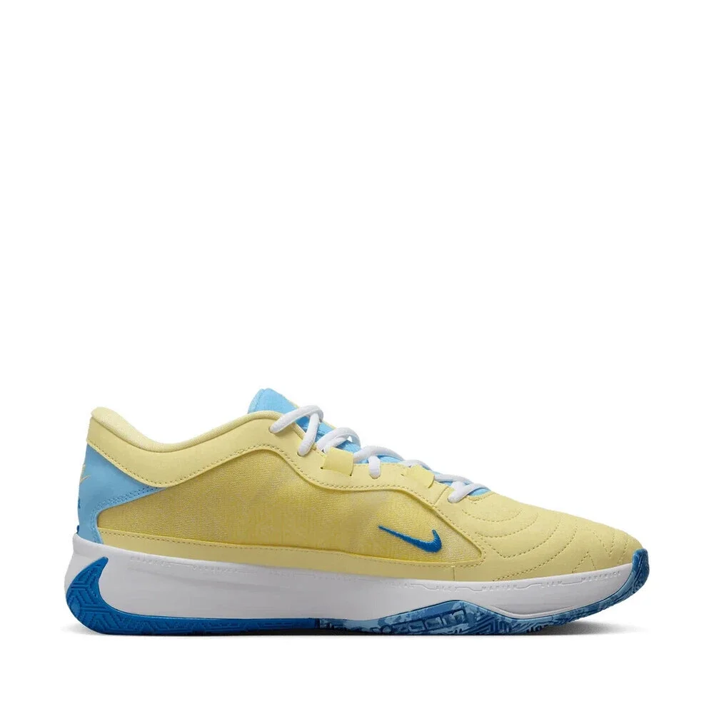 Nike Zoom Freak 5 Through My Eyes DX4996-700 Mens Yellow Basketball Shoes TF5596